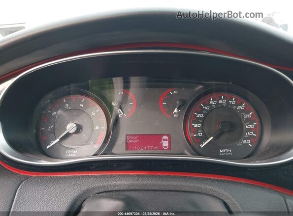 1C3CDFBBXGD732842 2016 DODGE DART Black უკანა სავარძლების ხედი