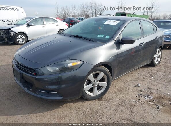 1C3CDFBBXGD732842 2016 DODGE DART Black წინა მარცხენა ხედი სამი მეოთხედიდან