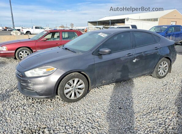 1C3CDFDH5GD539533 2016 DODGE DART Серый Передняя левая четверть
