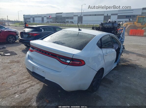 1C3CDFFA3GD819922 2016 DODGE DART Белый Задняя правая четверть