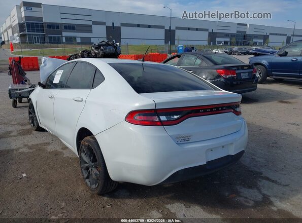 1C3CDFFA3GD819922 2016 DODGE DART Белый Задняя левая четверть