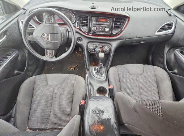1C3CDFFA3GD821931 2016 DODGE DART White Dashboard view