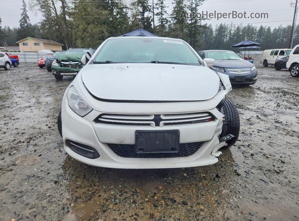 1C3CDFFA3GD821931 2016 DODGE DART White Front view