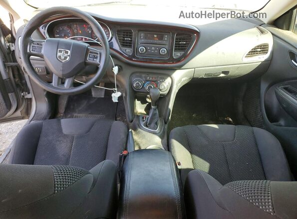 1C3CDFFA5GD821266 2016 DODGE DART Silver Dashboard view