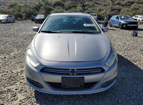 1C3CDFFA5GD821266 2016 DODGE DART Silver Front view