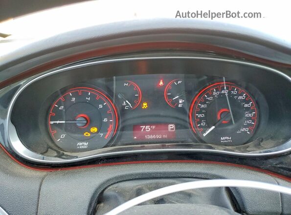 1C3CDFFA5GD821266 2016 DODGE DART Silver Instrument cluster view