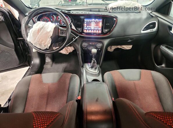 1C3CDFFA8GD802016 2016 DODGE DART Black Dashboard view