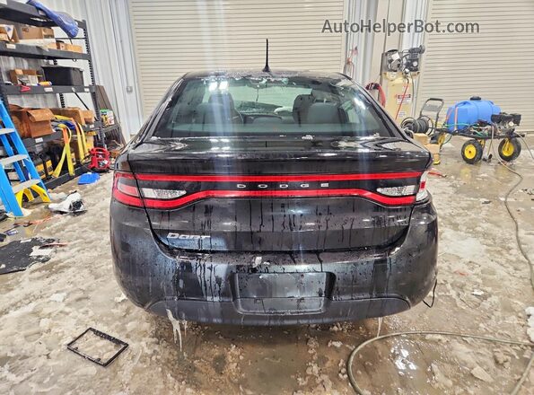 1C3CDFFA8GD802016 2016 DODGE DART Black Rear view