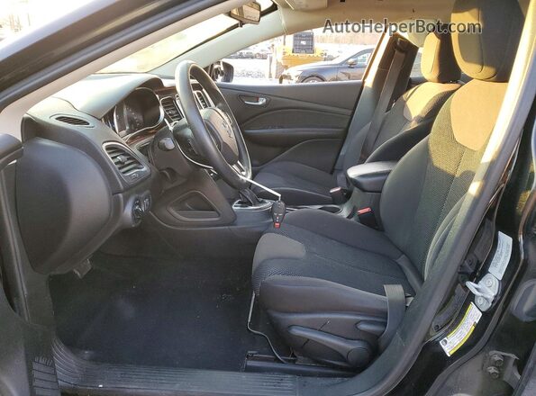 1C3CDFFA8GD821942 2016 DODGE DART Черный Вид салона спереди