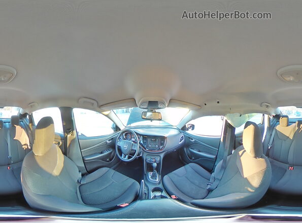 1C3CDFFA8GD821942 2016 DODGE DART Черный Вид наклейки с VIN-кодом