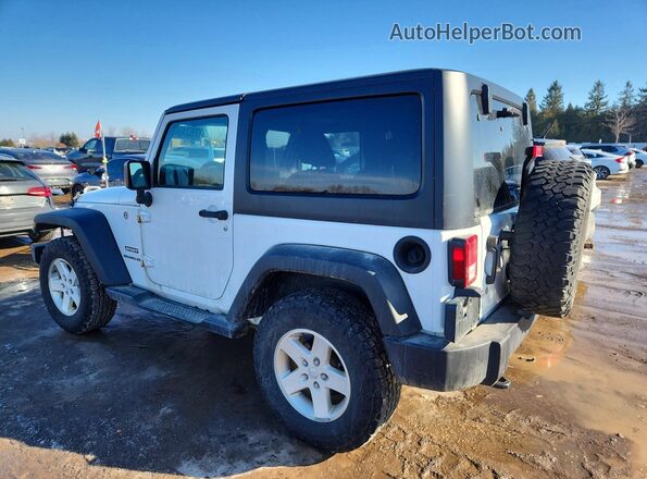 1C4AJWAG0GL237466 2016 JEEP WRANGLER Белый Задняя левая четверть