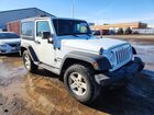 2016 Jeep Wrangler Sport Белый vin: 1C4AJWAG0GL237466