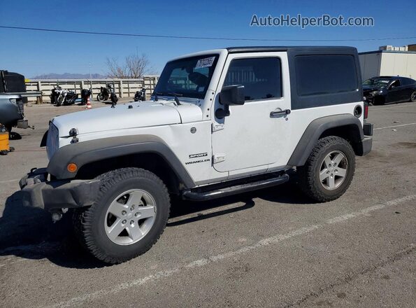 1C4AJWAGXGL201901 2016 JEEP WRANGLER White Передня ліва чверть