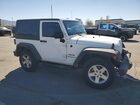2016 Jeep Wrangler Sport White vin: 1C4AJWAGXGL201901