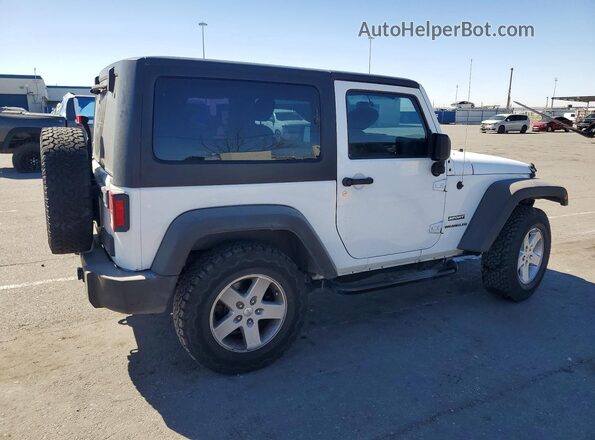 1C4AJWAGXGL201901 2016 JEEP WRANGLER White Задня права чверть