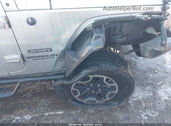 1C4BJWDG2GL337116 2016 JEEP WRANGLER UNLIMITED Gray Widok z przodu