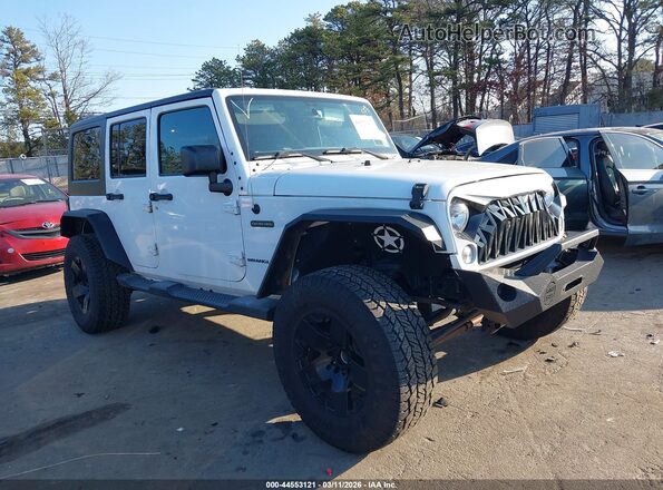 1C4BJWDG4GL156552 2016 JEEP WRANGLER UNLIMITED White Przód prawy