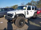 2016 Jeep Wrangler Unlimited Freedom White vin: 1C4BJWDG4GL156552
