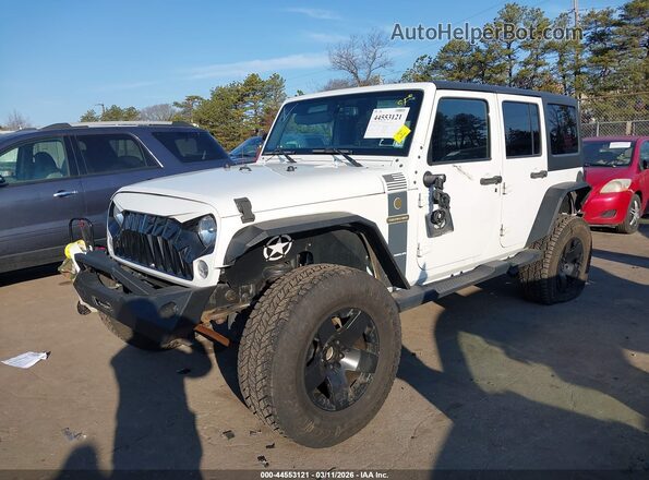 1C4BJWDG4GL156552 2016 JEEP WRANGLER UNLIMITED White Przód lewy