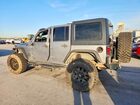 2017 Jeep Wrangler Unlimited Sport Gray vin: 1C4BJWDG4HL665218