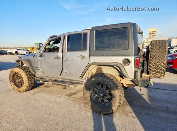 1C4BJWDG4HL665218 2017 JEEP WRANGLER Gray Tył lewy