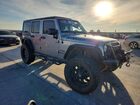 2017 Jeep Wrangler Unlimited Sport Gray vin: 1C4BJWDG4HL665218