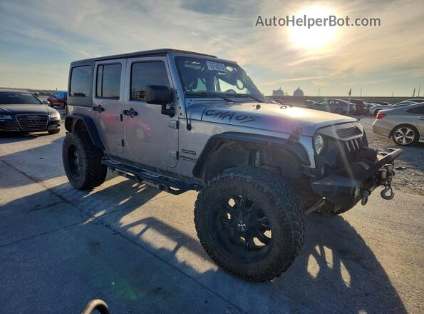 1C4BJWDG4HL665218 2017 JEEP WRANGLER Gray Przód prawy
