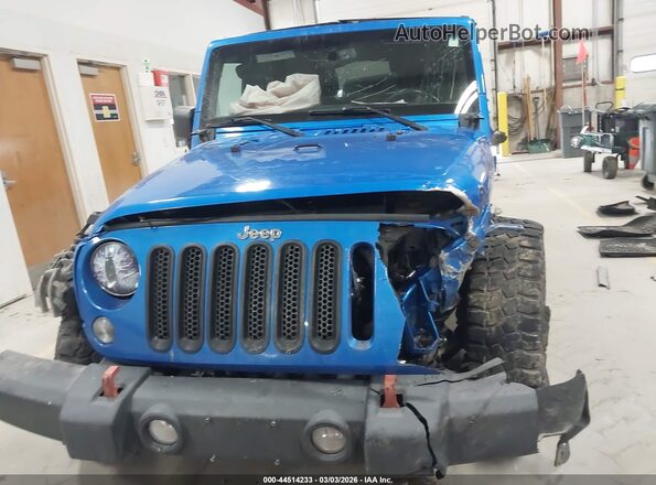 1C4BJWDG5GL260189 2016 JEEP WRANGLER UNLIMITED Blue Widok zestawu wskaźników