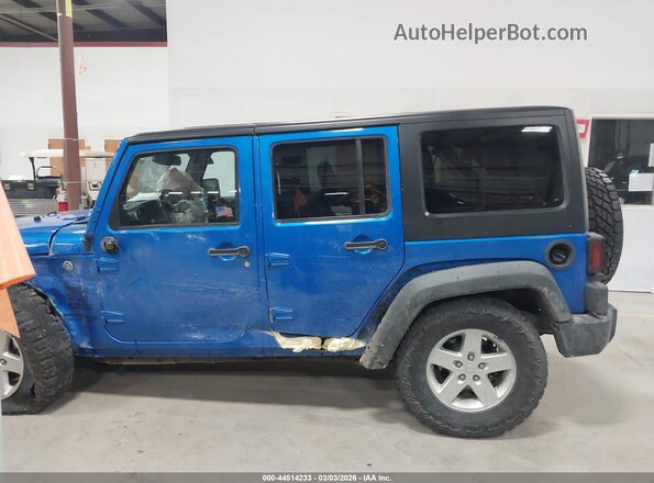 1C4BJWDG5GL260189 2016 JEEP WRANGLER UNLIMITED Blue Widok wnętrza 360 stopni