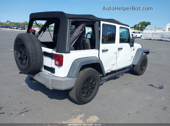 1C4BJWDG5GL348188 2016 JEEP WRANGLER UNLIMITED Белый Задняя правая четверть
