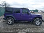 2017 Jeep Wrangler Unlimited Sport 4x4 Фиолетовый vin: 1C4BJWDG5HL598273