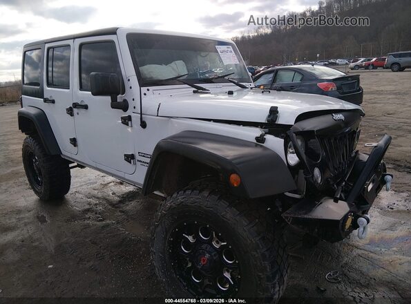 1C4BJWDG6GL309948 2016 JEEP WRANGLER UNLIMITED White Delantero derecho