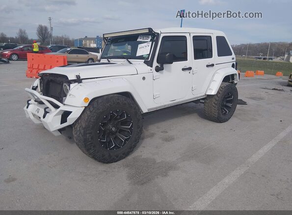 1C4BJWDG6HL676544 2017 JEEP WRANGLER UNLIMITED Белый Передняя левая четверть