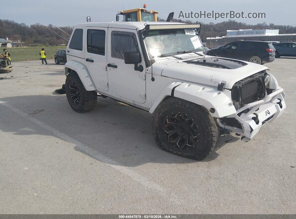 1C4BJWDG6HL676544 2017 JEEP WRANGLER UNLIMITED Белый Передняя правая четверть