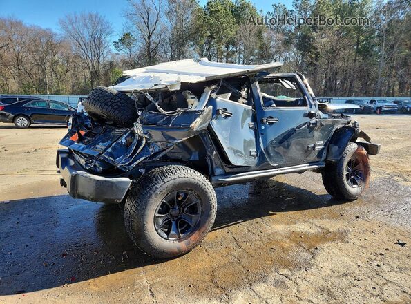 1C4BJWDG7HL710751 2017 JEEP WRANGLER Серый Задняя правая четверть