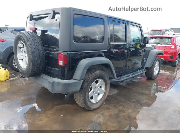 1C4BJWDG8GL295311 2016 JEEP WRANGLER UNLIMITED Black უკანა მარჯვენა