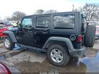 2016 Jeep Wrangler Unlimited Sport Black vin: 1C4BJWDG8GL295311