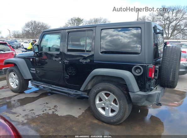 1C4BJWDG8GL295311 2016 JEEP WRANGLER UNLIMITED Black უკანა სალონის ხედი