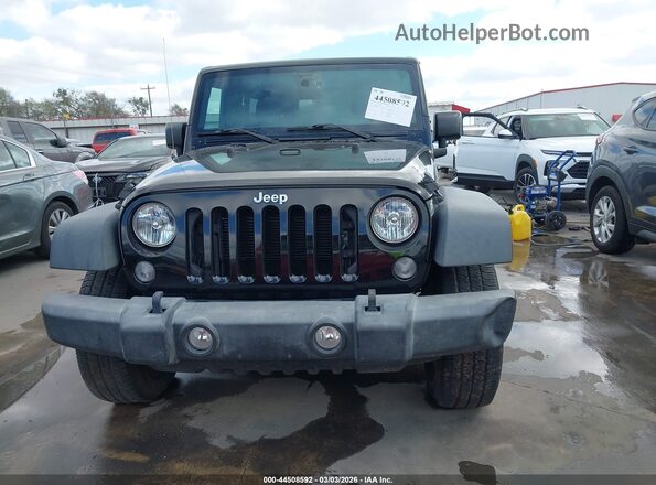 1C4BJWDG8GL295311 2016 JEEP WRANGLER UNLIMITED Black წინა პანელის ხედი