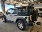 2016 Jeep Wrangler Unlimited Sport White vin: 1C4BJWDG9GL290022