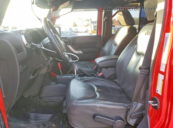 1C4BJWFG5GL127090 2016 JEEP WRANGLER Красный Вид сзади