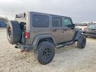 2016 Jeep Wrangler Unlimited Rubicon Gray vin: 1C4BJWFG7GL291652