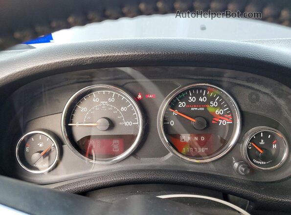 1C4BJWFG7GL291652 2016 JEEP WRANGLER Gray Вид щитка приладів