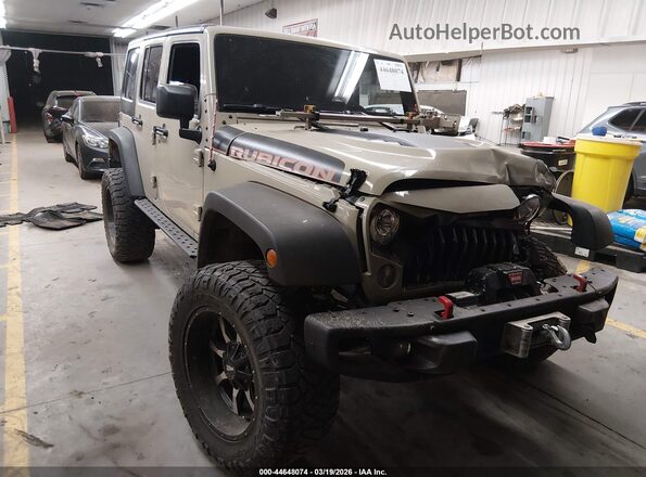 1C4BJWFG8HL686246 2017 JEEP WRANGLER UNLIMITED Коричневый Передняя правая четверть