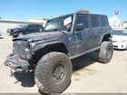 2016 Jeep Wrangler Unlimited Rubicon Hard Rock Серый vin: 1C4BJWFGXGL325180