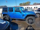 2016 Jeep Wrangler Unlimited Black Bear Синий vin: 1C4HJWDG3GL119390