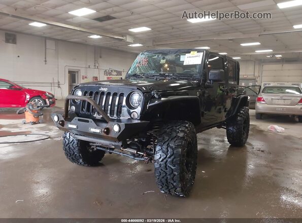 1C4HJWDG5JL832363 2018 JEEP WRANGLER Черный Передняя левая четверть