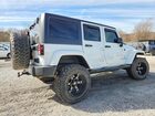2016 Jeep Wrangler Unlimited Sahara Белый vin: 1C4HJWEG0GL153219