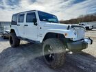 2016 Jeep Wrangler Unlimited Sahara Белый vin: 1C4HJWEG0GL153219