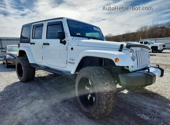 1C4HJWEG0GL153219 2016 JEEP WRANGLER Белый Передняя правая четверть